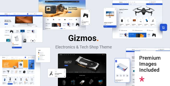 Gizmos – Electronics &amp; Tech Shop WordPress Theme